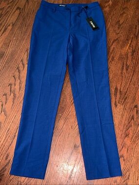 Michele women’s Royal Blue Dress Pants slim fit size 8